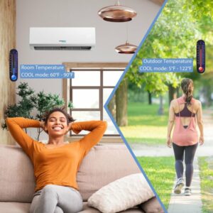 Comfort Star® 12,000 BTU 21 SEER2 Ductless Mini-Split Inverter+ Air Conditioner Only Cold System Full Set 110V