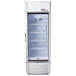 Premium Levella Merchandiser Refrigerator - 9.0 CuFt Single Glass Door Upright Beverage Display Cooler - Image 5